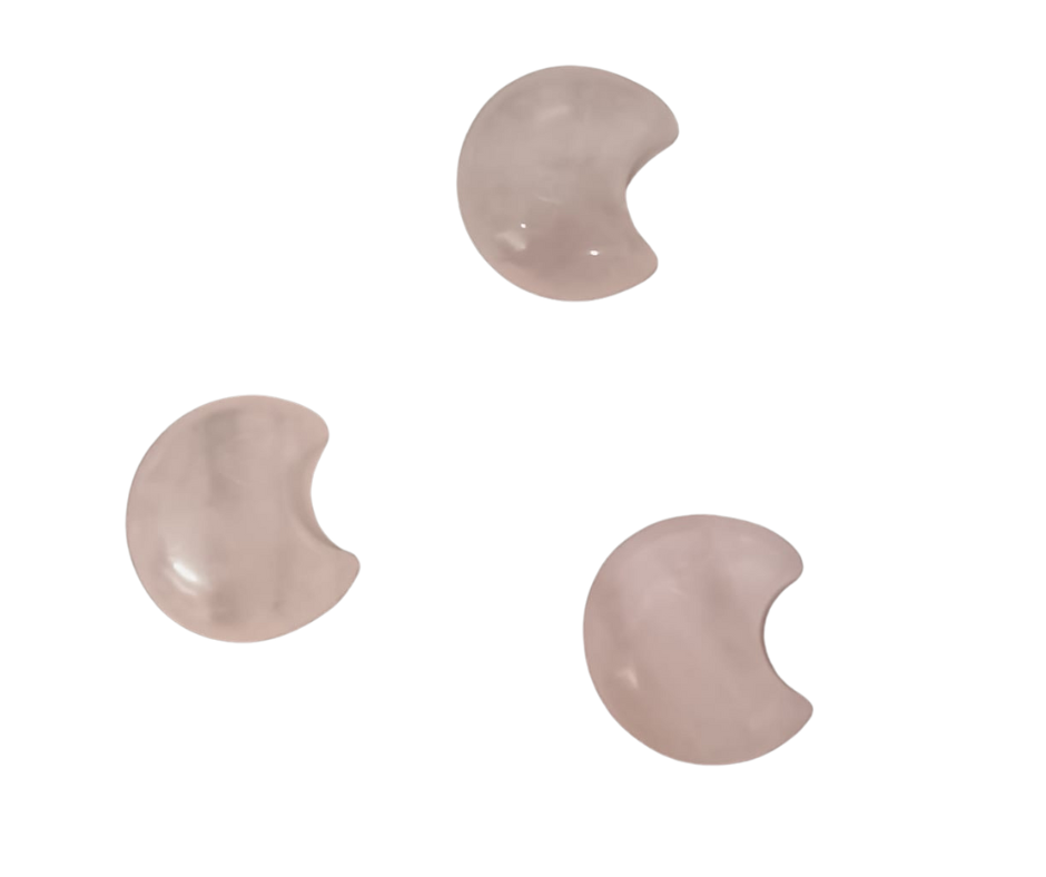 Crystal Mini mini Moon · Rose Quartz