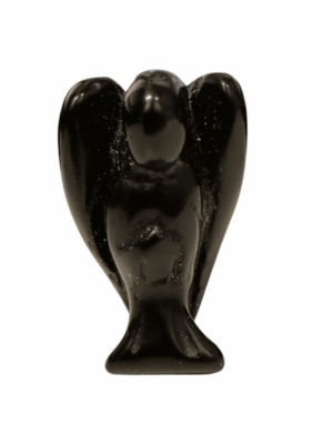 Mini Crystal Angel · Obsidian