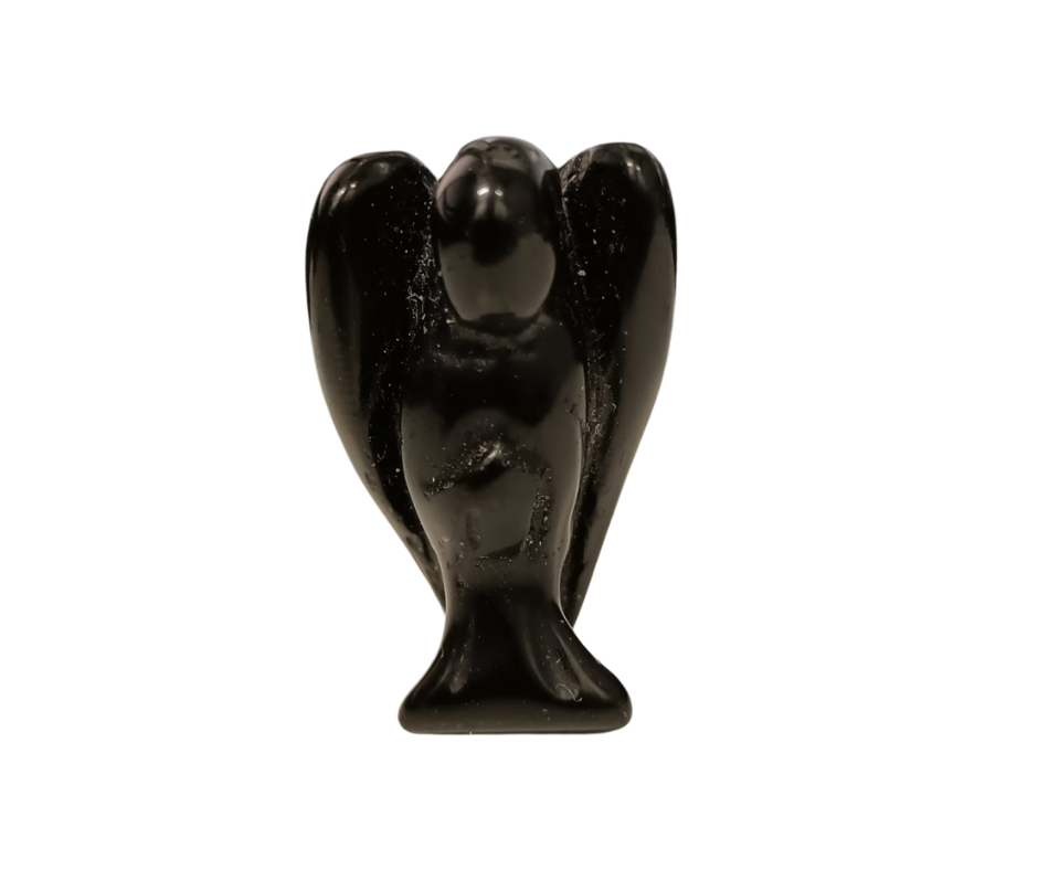 Mini Crystal Angel · Obsidian