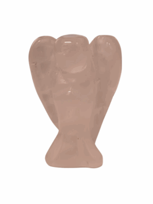 Mini Crystal Angel · Rose Quartz