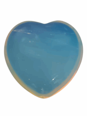 Medium Crystal Heart · Opalite