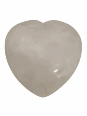 Medium Crystal Heart · Clear Quartz