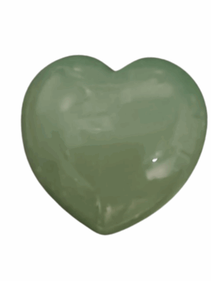 Medium Crystal Heart · Aventurine