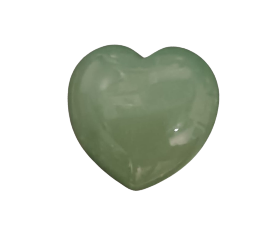 Medium Crystal Heart · Aventurine