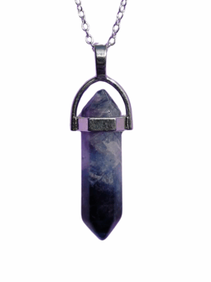 Double Terminated Crystal Pendant (popular) · Amethyst