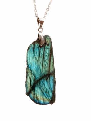 Rough Labradorite Pendant