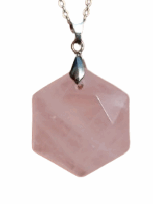 Flat Merkaba Crystal Pendant