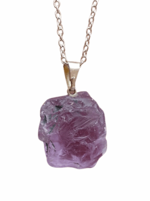 Rough Amethyst Pendant