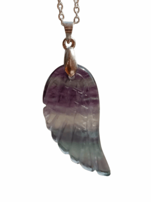 Crystal Angel Wing Pendant