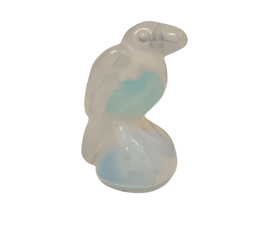 Mini Crystal Raven · Opalite