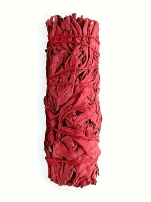 4″ Dragon’s Blood Sage Smudge Bundle