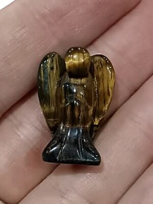 Mini Crystal Angel · Tiger's eye