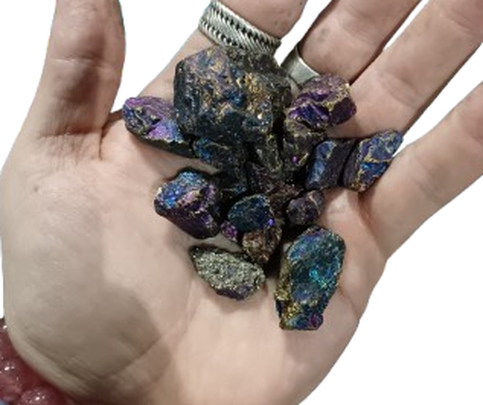 Peacock Ore mini rough