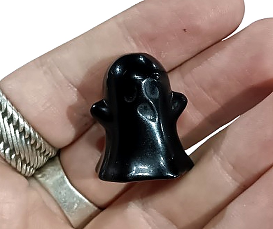 Mini Crystal Ghost · Obsidian