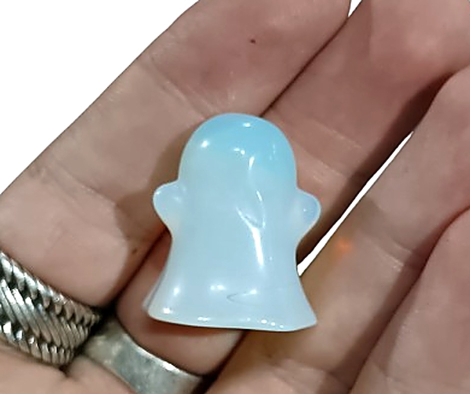 Mini Crystal Ghost · Opalite
