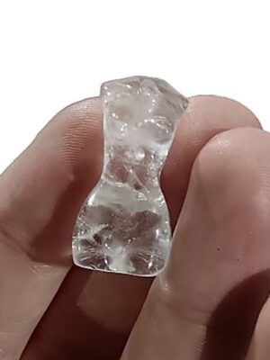 Mini Female Body Crystal Carving · Clear Quartz