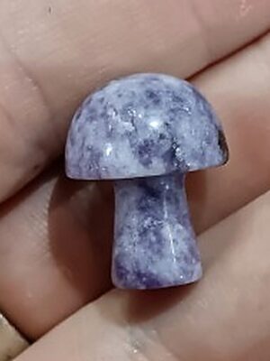 Mini Crystal Mushroom · Lepidolite