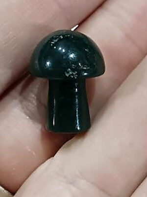 Mini Crystal Mushroom · Obsidian