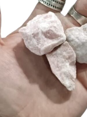 21 kinds of Mini Rough Crystal Chunks · Pink opal