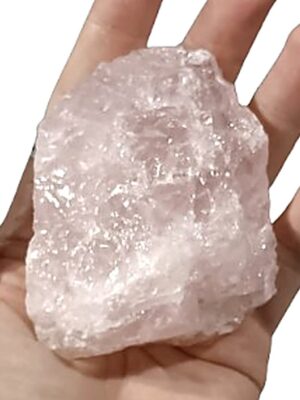 Large Rose Quartz Chunk (250–500g) · Medium (250–500g)