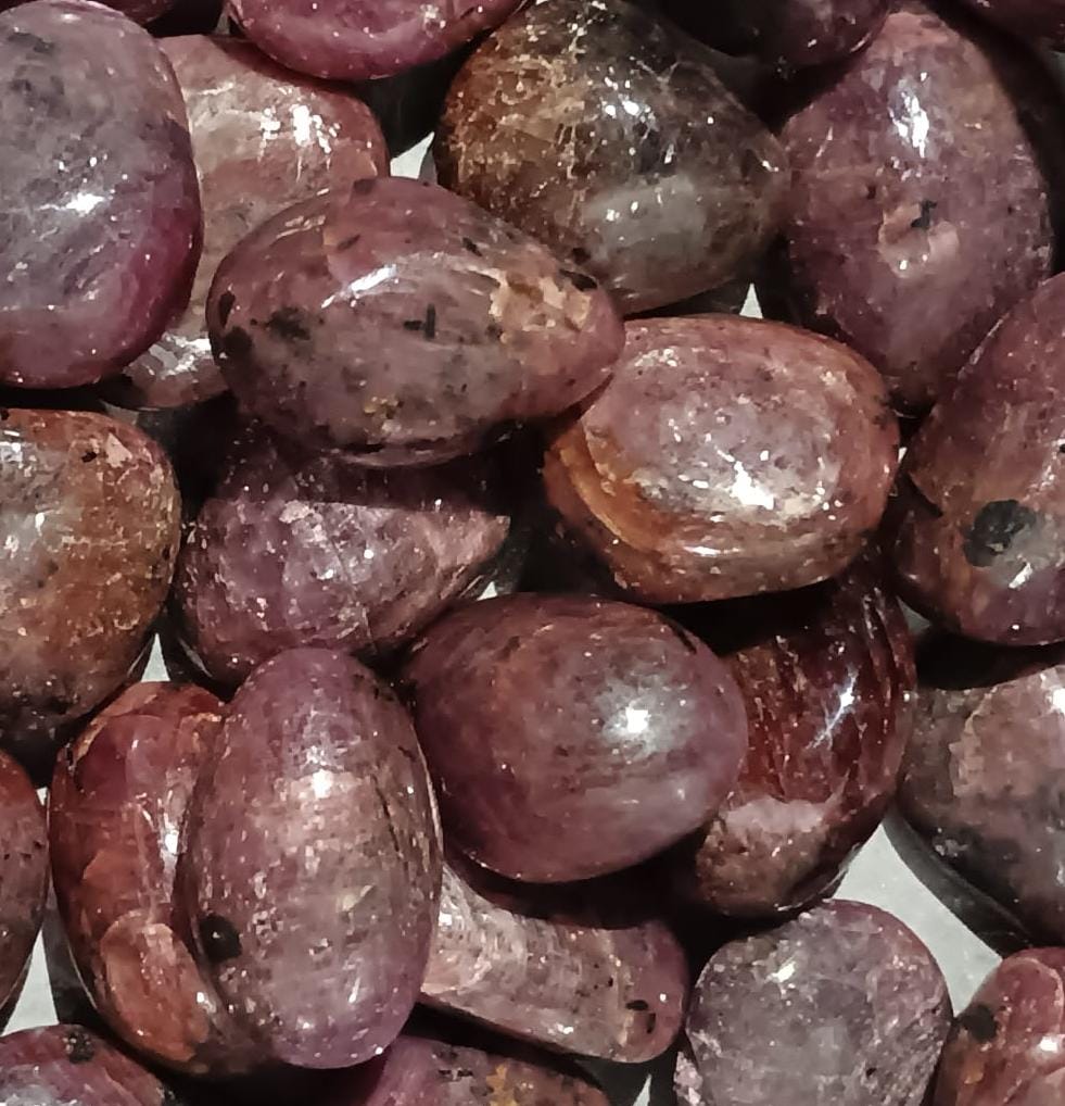 Ruby (HQ) tumblestones