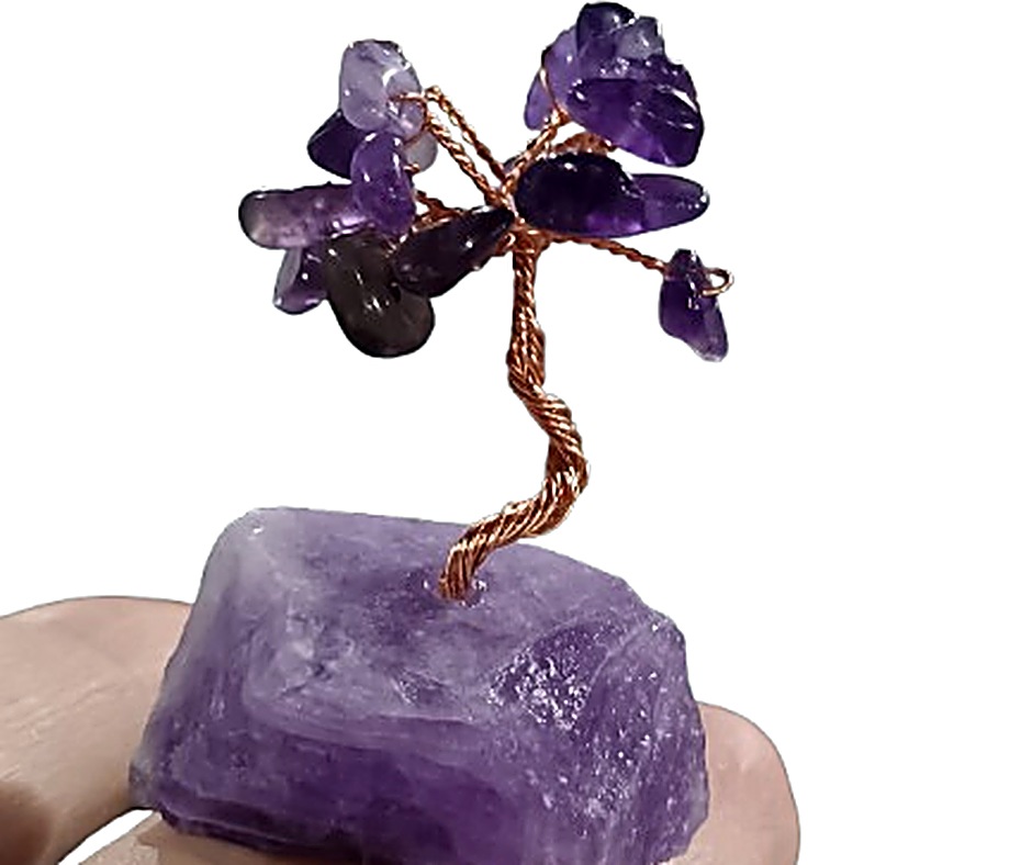 Mini Crystal Tree · Amethyst