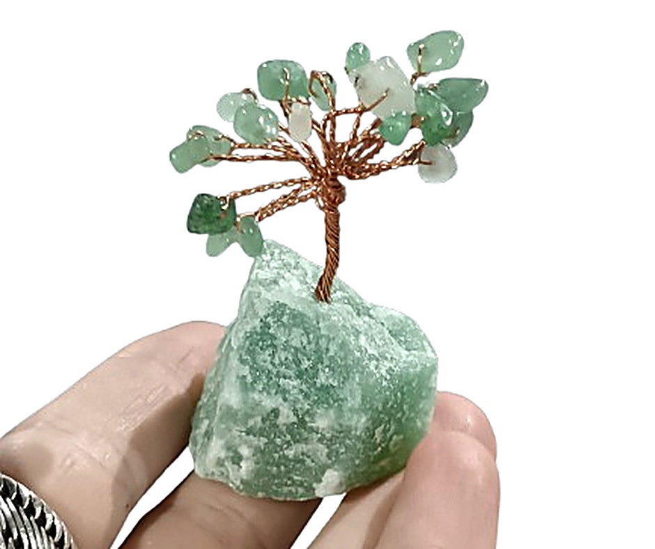 Mini Crystal Tree · Aventurine