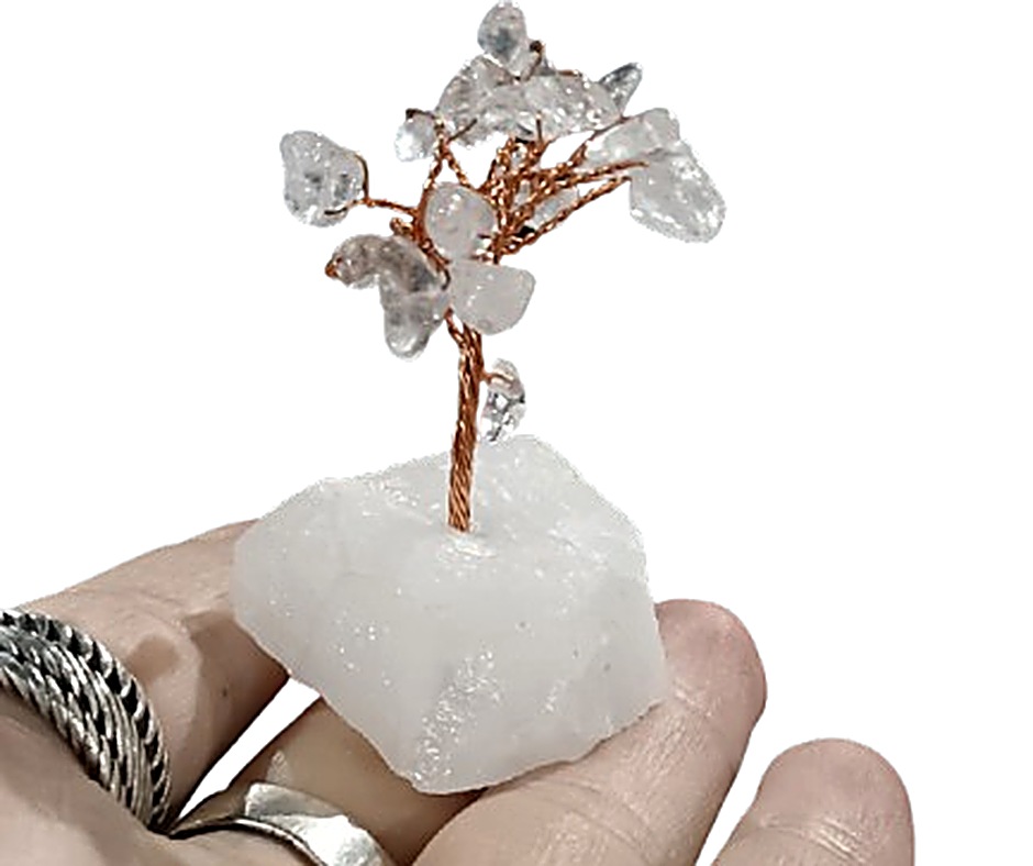 Mini Crystal Tree · Clear quartz