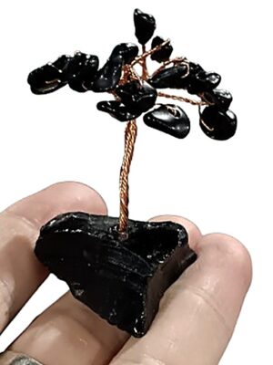 Mini Crystal Tree · Obsidian