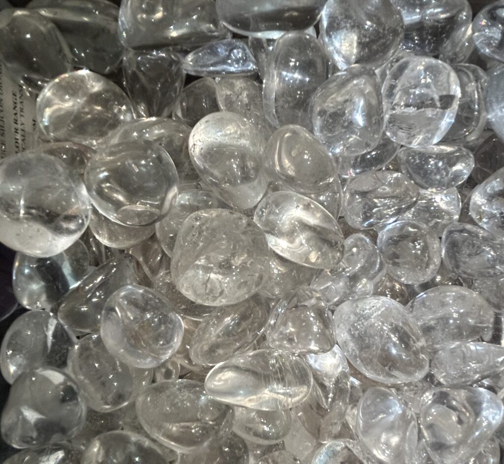 Clear Quartz tumblestones
