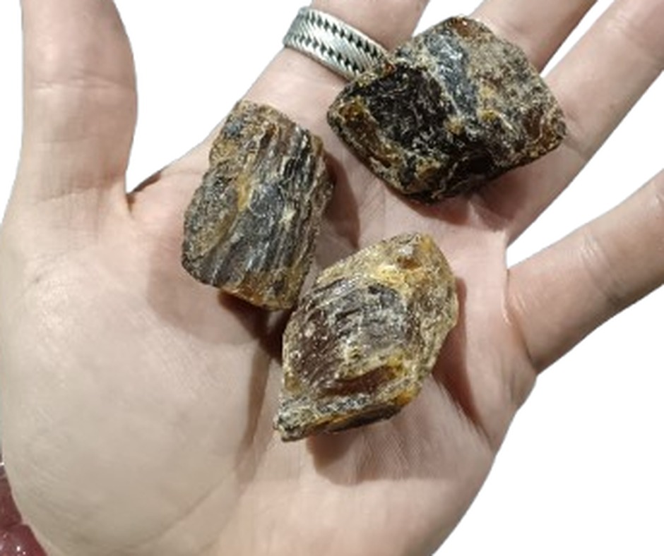 Blue Amber mini rough