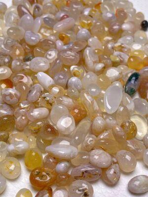 Flower Agate Crystal Chips