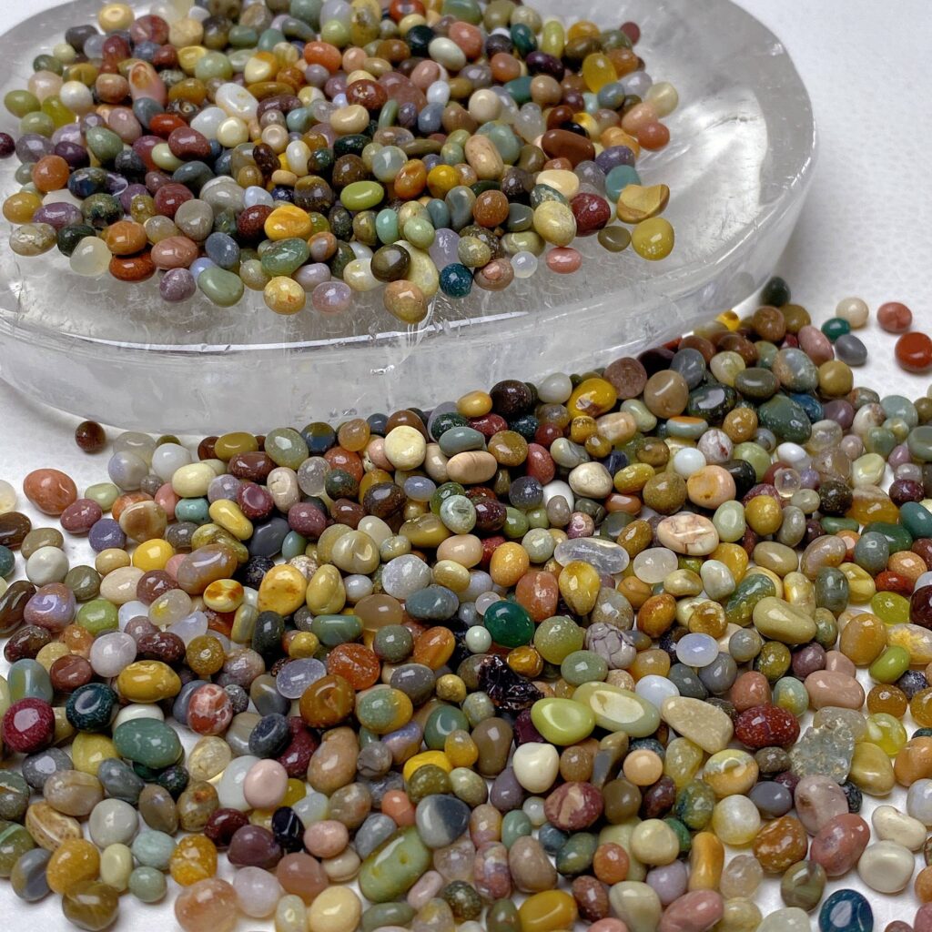 Alashan Agate Crystal Chips
