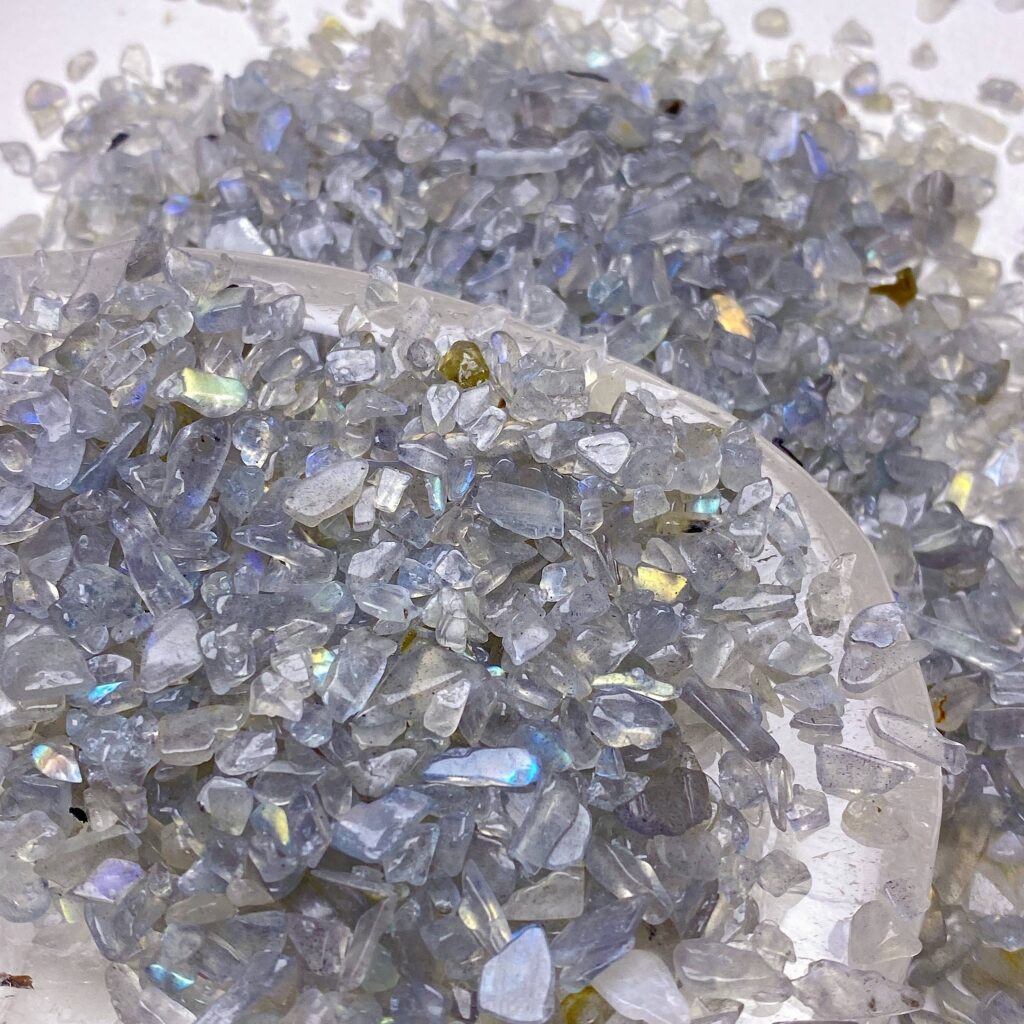 Labradorite Crystal Chips