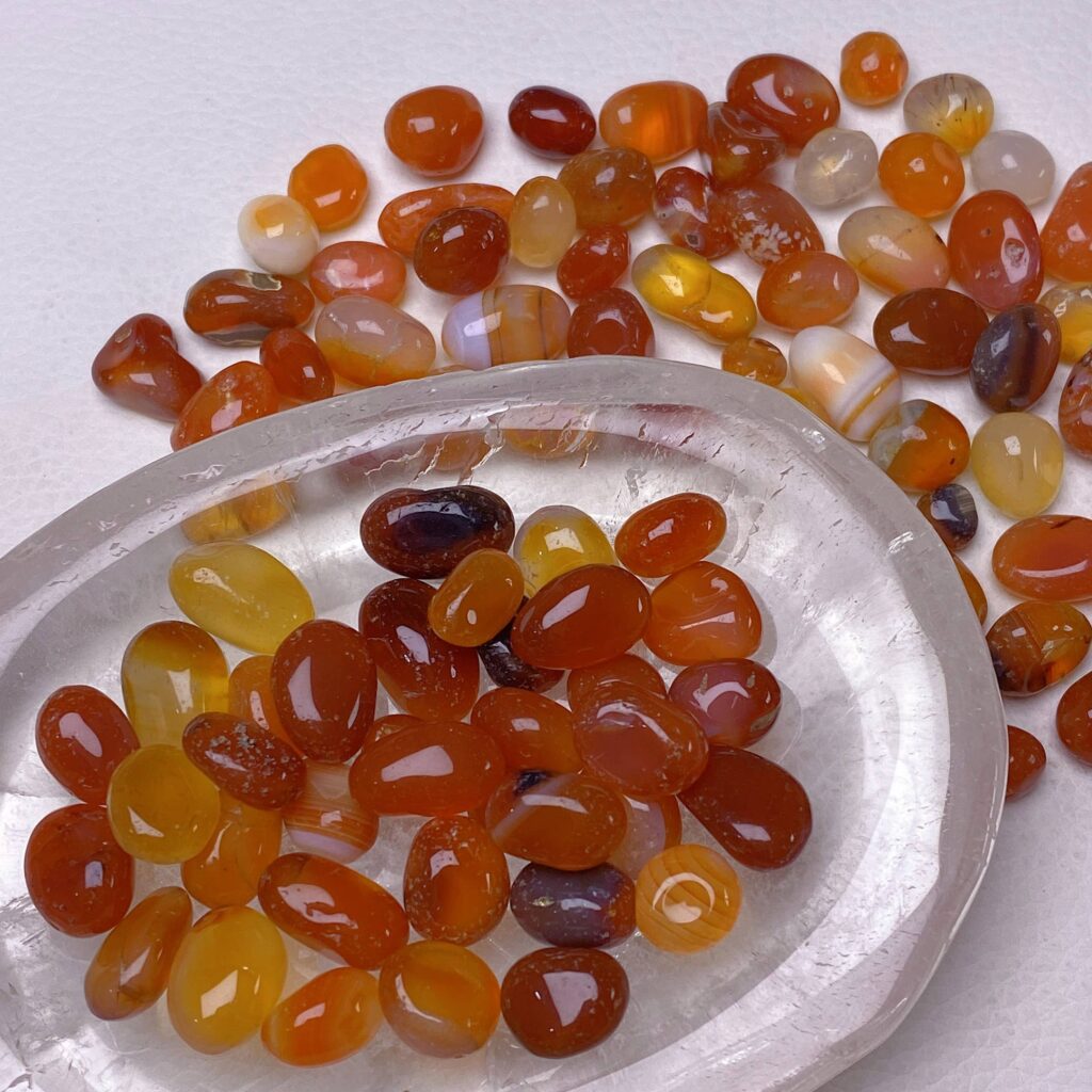 Carnelian Crystal Chips