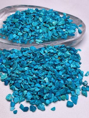Blue Turquoise Crystal Chips