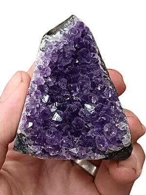 200g Amethyst Cluster with Cut Base