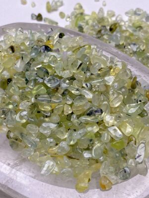 Prehnite Crystal Chips