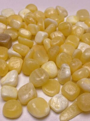 Yellow Calcite Crystal Chips