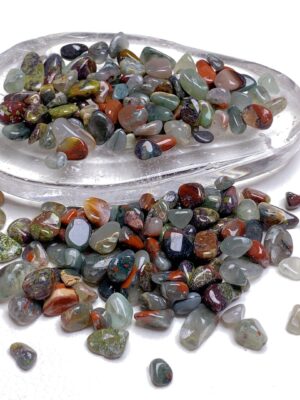 African Bloodstone Crystal Chips