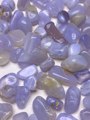 Blue Lace Agate Crystal Chips