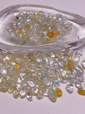 Yellow Topaz Crystal Chips