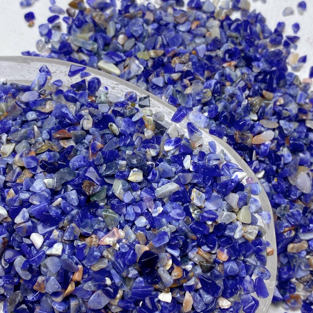 Sodalite Crystal Chips