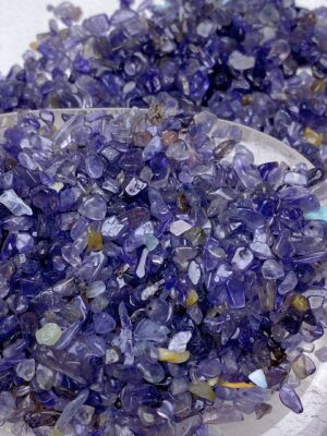 Iolite Crystal Chips
