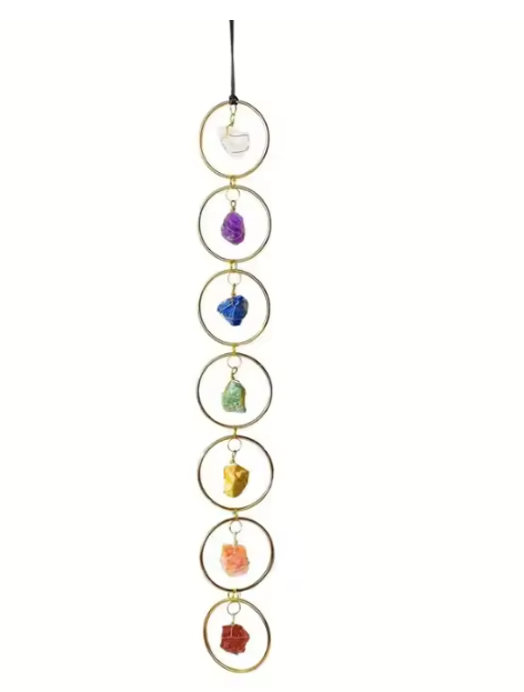 Chakra Hoop Hanging