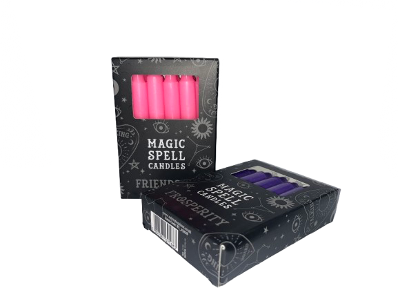 Individual spell candles