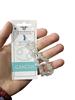 Birthstone Chip Bracelet · Cancer · Moonstone