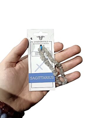 Birthstone Chip Bracelet · Sagittarius · Labradorite