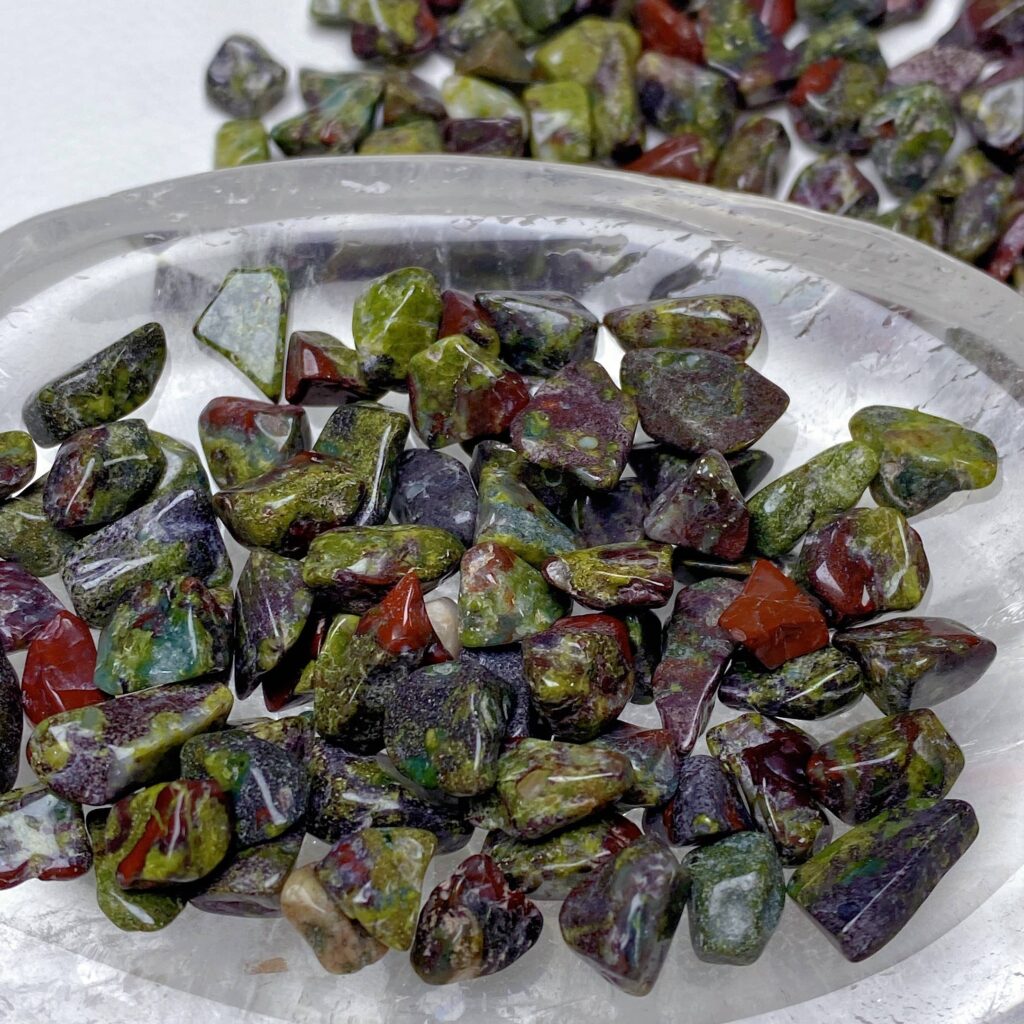 Dragon Bloodstone Crystal Chips