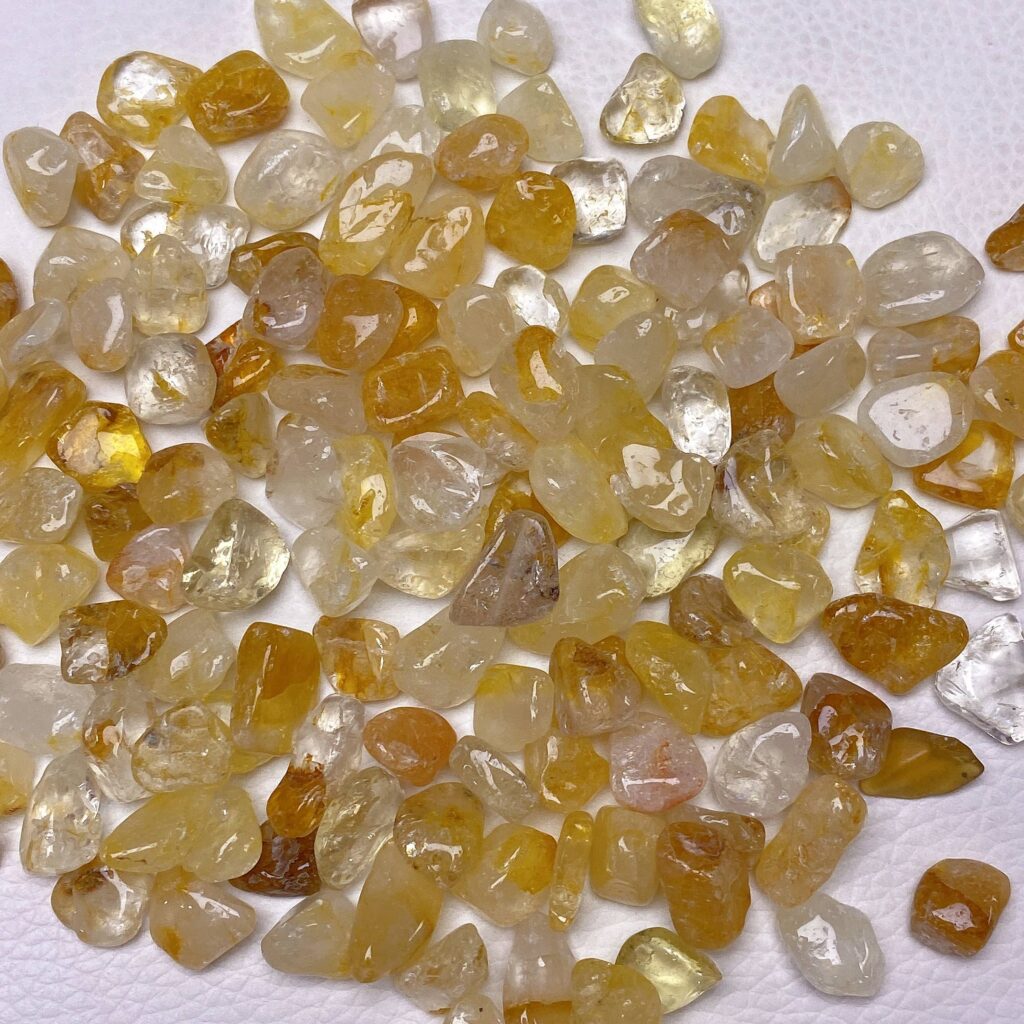 Golden Healer Quartz Crystal Chips